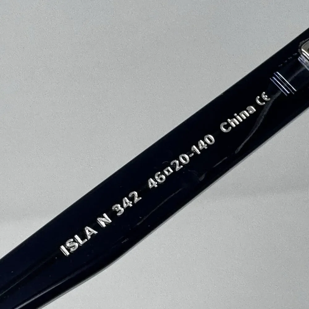 Warby Parker Isla N342 Navy Blue Eyeglass Frames 46-20-140
